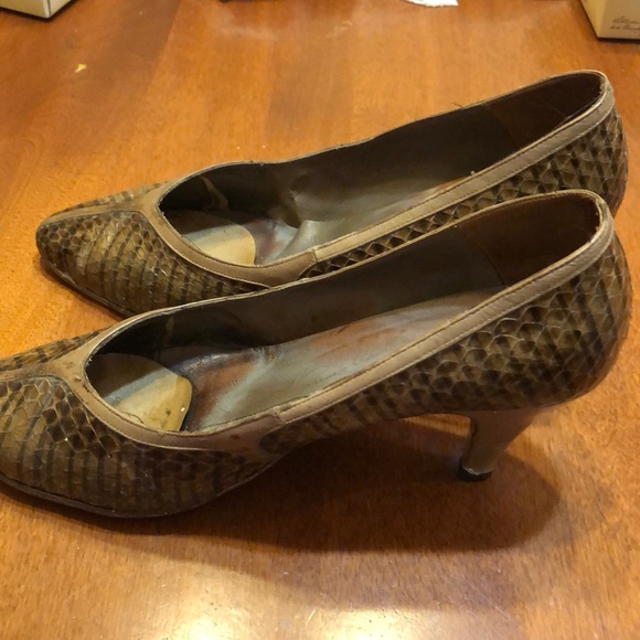REAL snakeskin heels - Picture 2 of 4
